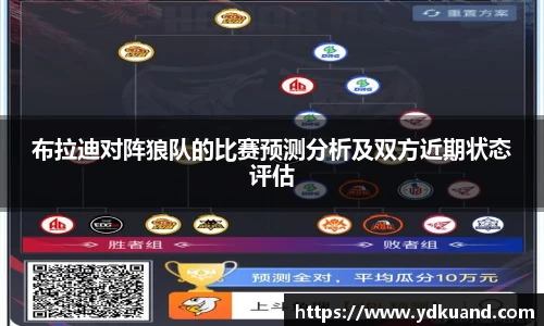 布拉迪对阵狼队的比赛预测分析及双方近期状态评估